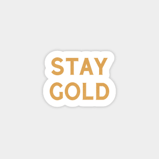 Stay Gold Sticker